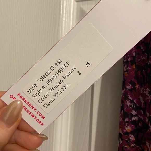 NWT Parker Toledo dress. - Picture 7 of 7